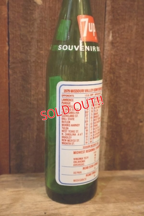 画像4: dp-240814-05 7 Up / INDIANA STATE UNIVERSITY SYCAMORES 1979 NCAA FINALIST BOTTLE