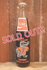 ck-042 University of Florida / "GATORS" 1984 SEC CHAMPION Coca-Cola BOTTLE