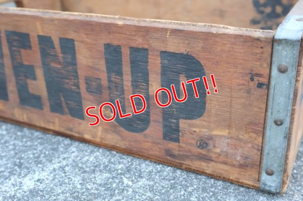 画像3: dp-250722-04 SEVEN UP 7 Up 1970's WOOD BOX