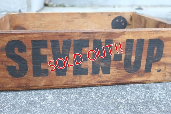 画像5: dp-250722-04 SEVEN UP 7 Up 1970's WOOD BOX