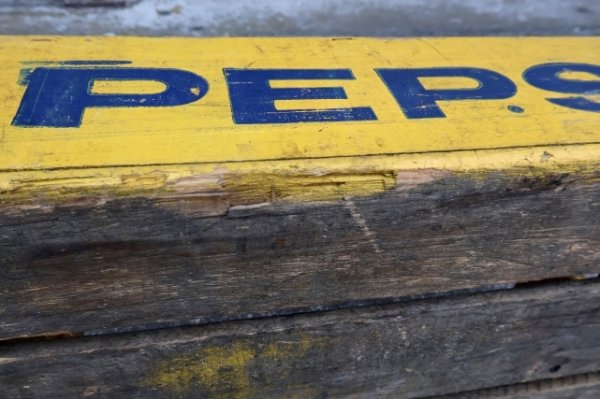 画像11: dp-250722-01 PEPSI 1960's-1970's WOOD BOX