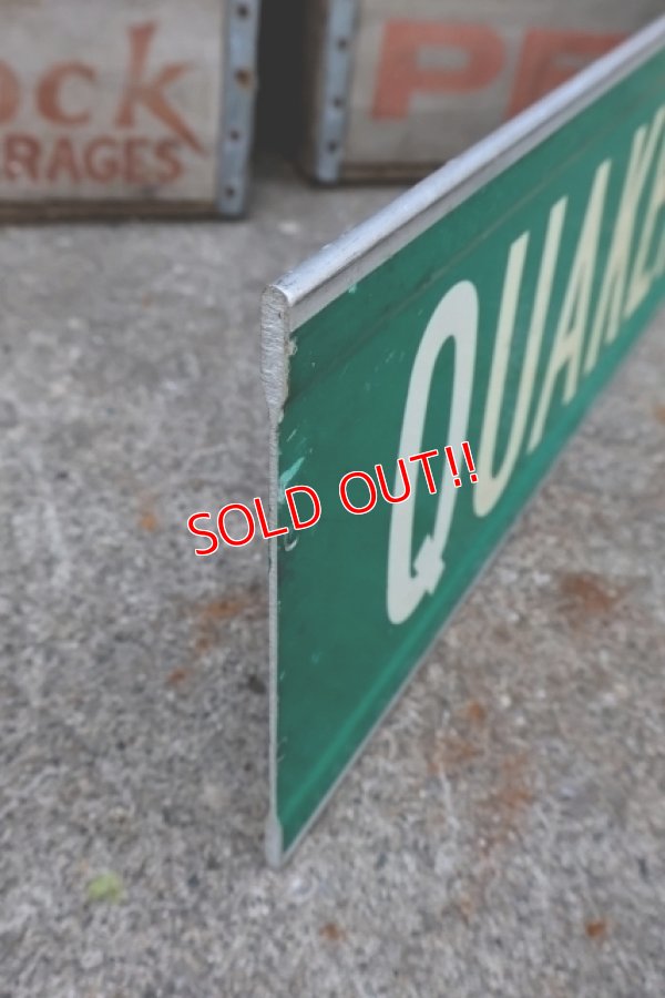 画像8: dp-250722-10 QUAKER STREET 1600 Road Sign