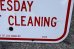 画像5: dp-250701-03 NO PARKING Enamel Road Sign