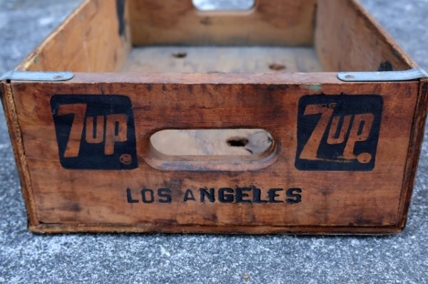 画像6: dp-250722-04 SEVEN UP 7 Up 1970's WOOD BOX