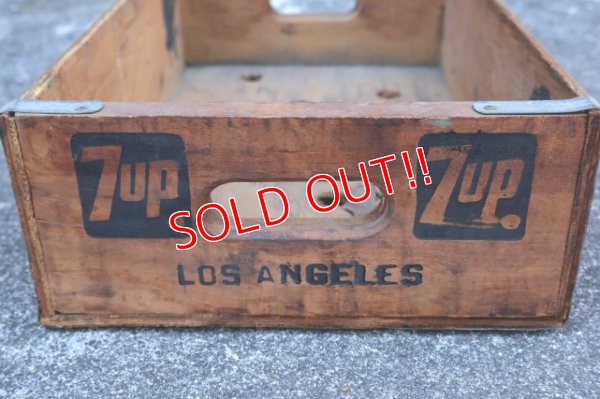 画像6: dp-250722-04 SEVEN UP 7 Up 1970's WOOD BOX