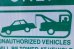 画像5: dp-250701-17 RESERVED PARKING ONLY Enamel Road Sign