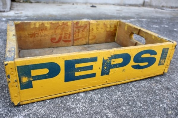 画像3: dp-250722-02 PEPSI 1960's-1970's WOOD BOX