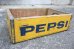画像1: dp-250722-01 PEPSI 1960's-1970's WOOD BOX (1)