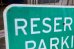 画像2: dp-250701-17 RESERVED PARKING ONLY Enamel Road Sign (2)