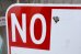画像2: dp-250701-02 NO PARKING Enamel Road Sign (2)