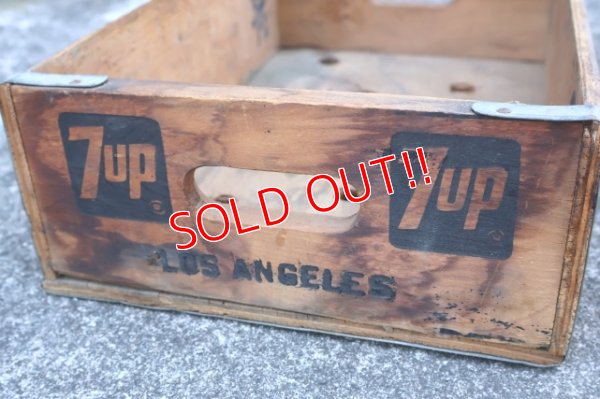 画像7: dp-250722-04 SEVEN UP 7 Up 1970's WOOD BOX