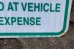 画像7: dp-250701-17 RESERVED PARKING ONLY Enamel Road Sign