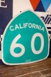 画像1: dp-250531-04 California State Route 60 Road Sign (1)