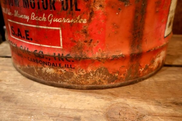 画像6: dp-250618-61 MARTIN MARCO 1960's 5 U.S. GALLONS PREMIUM MOTOR OIL CAN