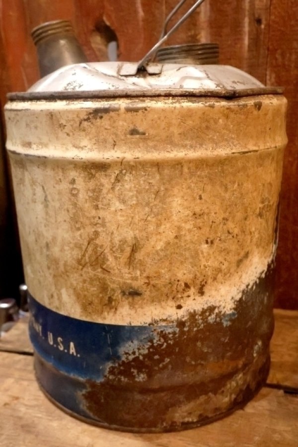 画像5: dp-250618-50 THE PURE OIL COMPANY 1960's 5 U.S. GALLONS MOTOR OIL CAN