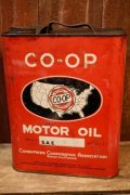dp-250618-28 CO-OP 2 U.S.GALLONS MOTOR OIL CAN