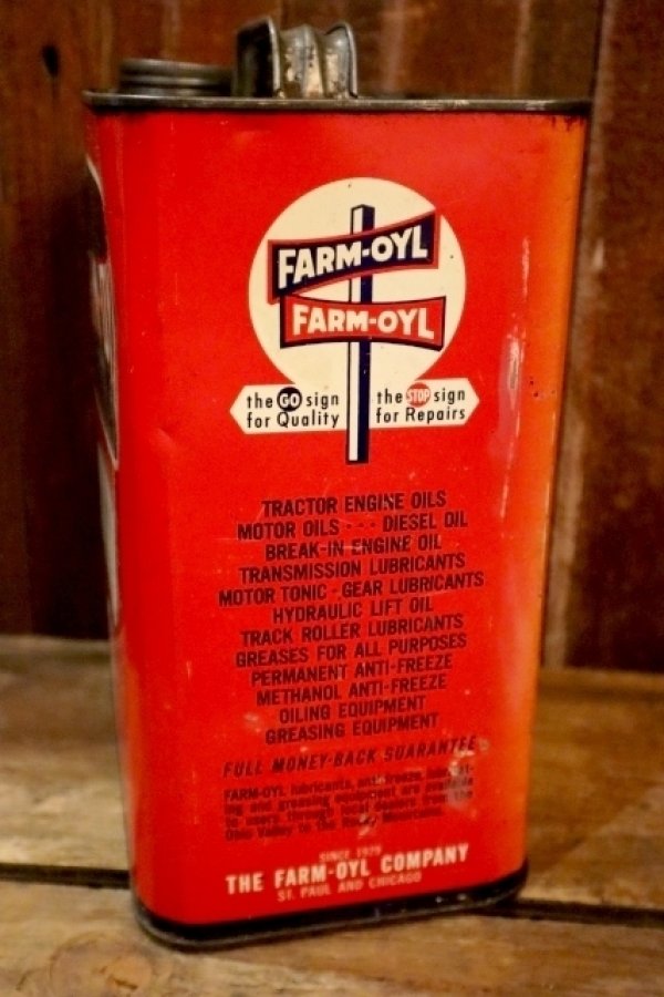 画像7: dp-250618-28 THE FARM-OYL COMPANY 2 U.S.GALLONS MOTOR OIL CAN