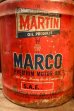 画像2: dp-250618-61 MARTIN MARCO 1960's 5 U.S. GALLONS PREMIUM MOTOR OIL CAN (2)