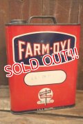 dp-250618-28 THE FARM-OYL COMPANY 2 U.S.GALLONS MOTOR OIL CAN
