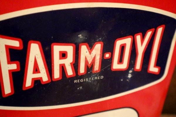画像3: dp-250618-28 THE FARM-OYL COMPANY 2 U.S.GALLONS MOTOR OIL CAN
