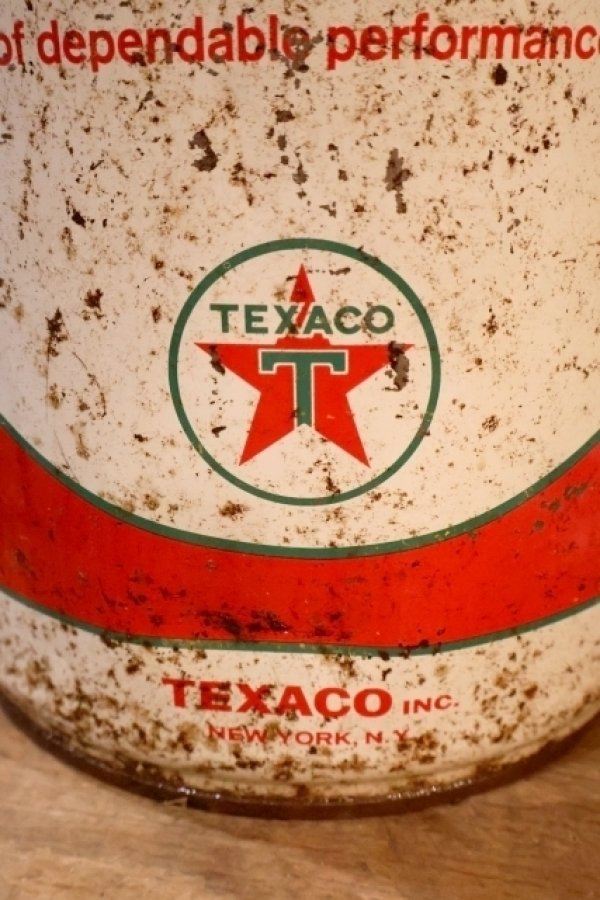 画像2: dp-250618-71 TEXACO 1960's 5 U.S. GALLONS OIL CAN