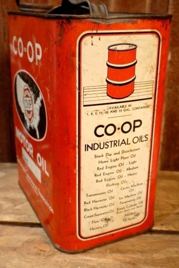 画像4: dp-250618-28 CO-OP 2 U.S.GALLONS MOTOR OIL CAN