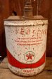 画像1: dp-250618-71 TEXACO 1960's 5 U.S. GALLONS OIL CAN (1)