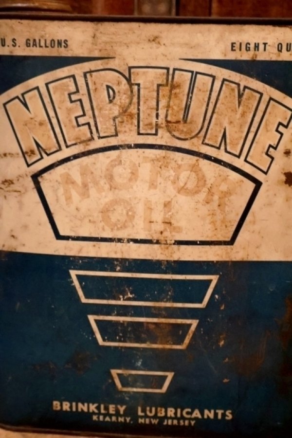 画像2: dp-250618-28 NEPUTUNE 2 U.S.GALLONS MOTOR OIL CAN