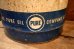 画像2: dp-250618-50 THE PURE OIL COMPANY 1960's 5 U.S. GALLONS MOTOR OIL CAN (2)