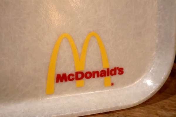 画像2: ct-250802-38 McDonald's 1970's Fiberglass Serving Tray