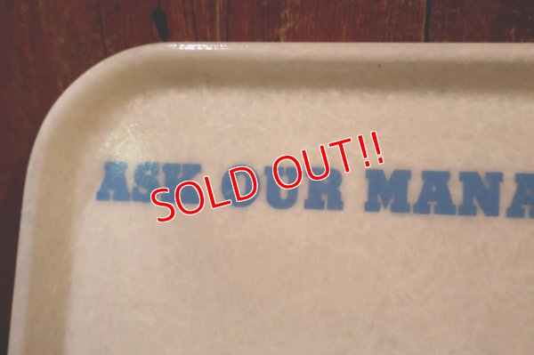 画像4: ct-250802-38 McDonald's 1970's Fiberglass Serving Tray