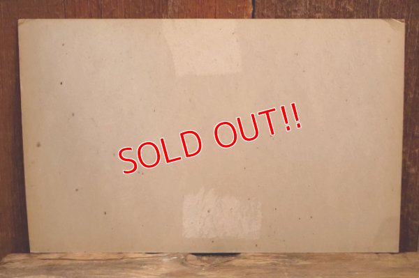 画像5: dp-250802-37 Dutch Boy Paint 1950's "WET" Paper Sign