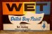 画像1: dp-250802-35 Dutch Boy Paint 1950's "WET" Paper Sign (C) (1)