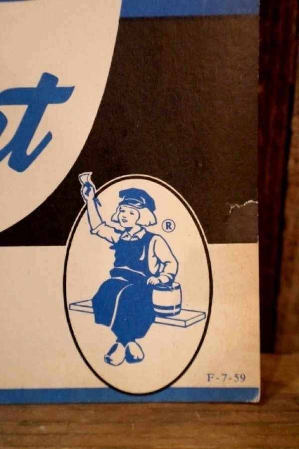 画像2: dp-250802-34 Dutch Boy Paint 1950's "WET" Paper Sign (B)