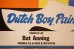 画像3: dp-250802-34 Dutch Boy Paint 1950's "WET" Paper Sign (B) (3)