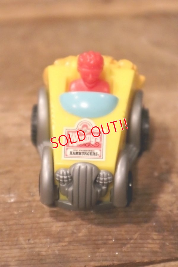 画像2: ct-241027-07 WENDY'S 1997 On Wheels "French Fry" Pull Back Car
