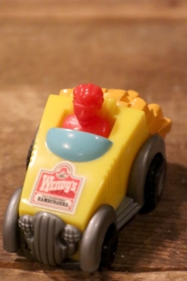 画像4: ct-241027-07 WENDY'S 1997 On Wheels "French Fry" Pull Back Car