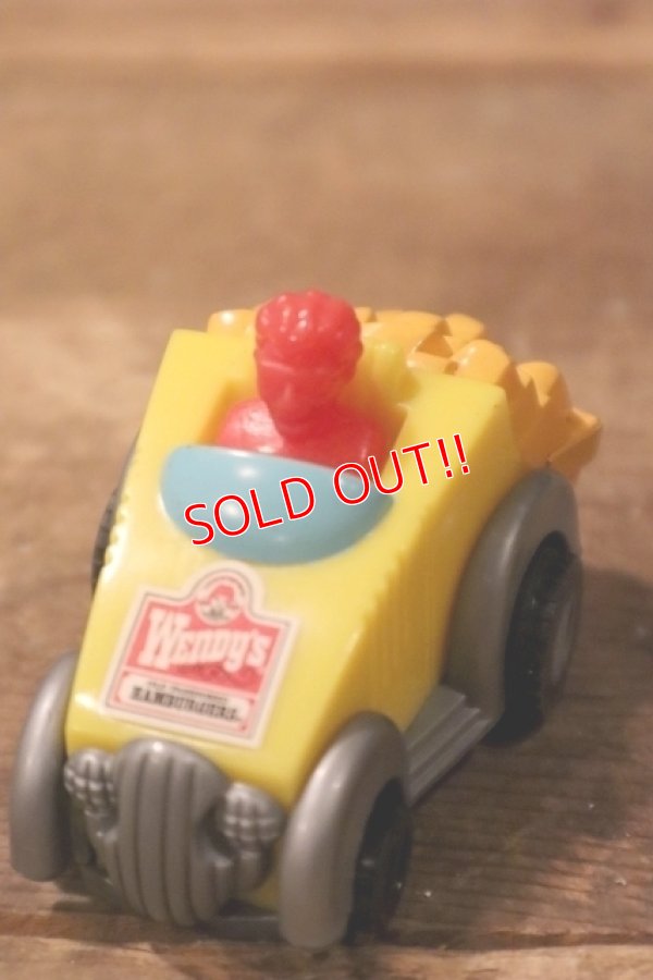 画像4: ct-241027-07 WENDY'S 1997 On Wheels "French Fry" Pull Back Car