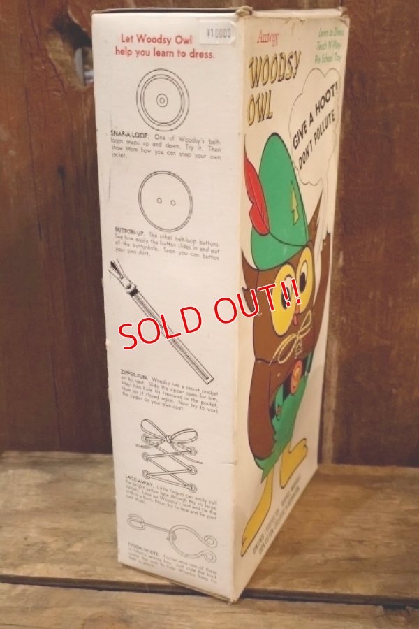 画像15: ct-250801-07 Woodsy Owl / Amway 1970's Teach 'N' Play Pre-School Toy