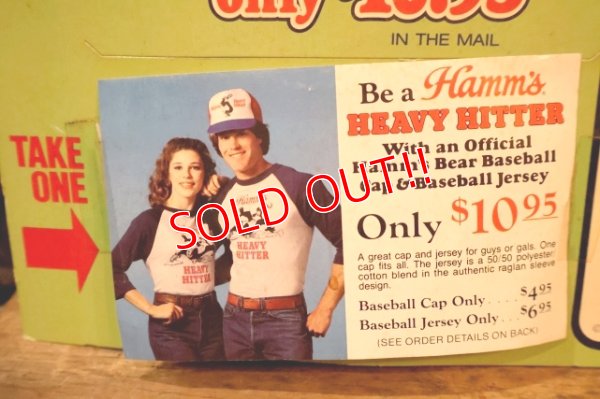 画像5: ct-250802-23 Hamm' Beer 1980's "HEAVY HITTER" Advertising Cardboard Sign