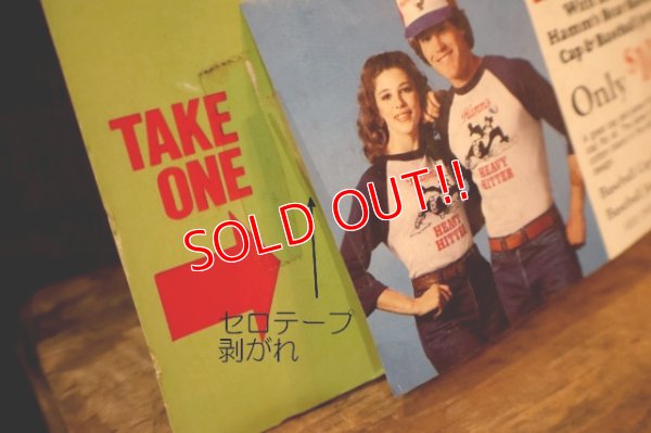 画像6: ct-250802-23 Hamm' Beer 1980's "HEAVY HITTER" Advertising Cardboard Sign