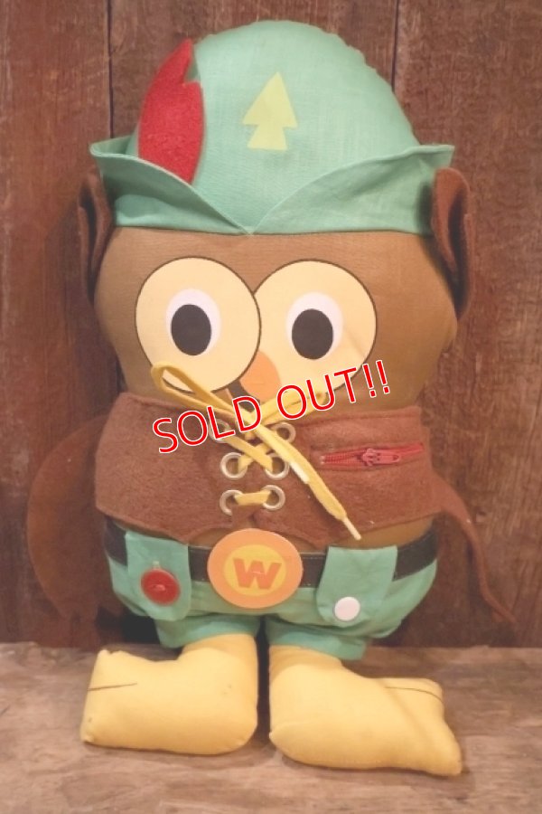 画像2: ct-250801-07 Woodsy Owl / Amway 1970's Teach 'N' Play Pre-School Toy