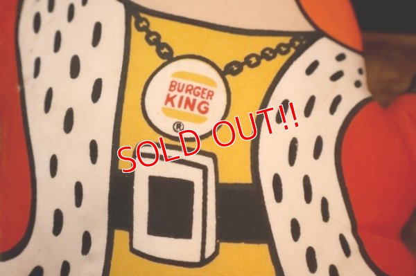 画像3: ct-250802-18 BURGER KING / The King 1970's Pillow Doll
