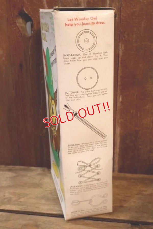 画像14: ct-250801-07 Woodsy Owl / Amway 1970's Teach 'N' Play Pre-School Toy