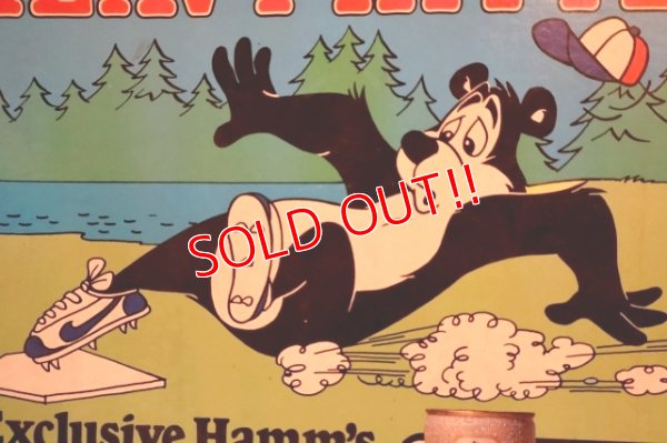 画像2: ct-250802-23 Hamm' Beer 1980's "HEAVY HITTER" Advertising Cardboard Sign