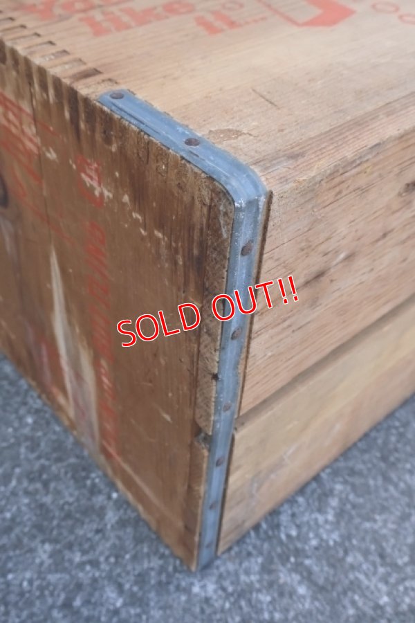 画像14: dp-250807-02 7 Up / 1960's-1970's Wood Crate Box