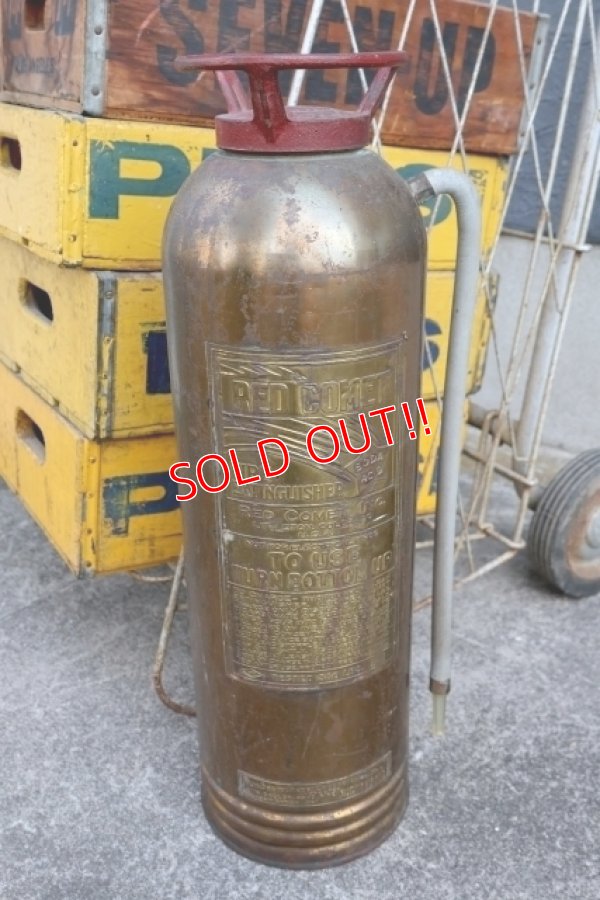 画像1: dp-250701-06 RED COMET 1960's〜 FIRE EXTINGUISHER