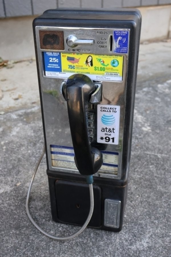 画像1: dp-250618-26 AT & T 1980's〜 Public Pay Phone