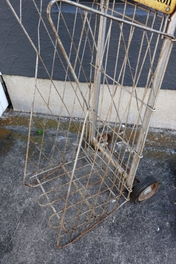 画像9: dp-250618-33 【※店頭ピックのみ】PEPSI-COLA 1950's Crate Carrier Dolly Cart