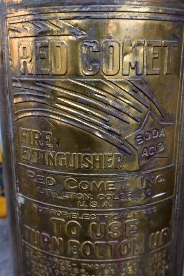画像2: dp-250701-06 RED COMET 1960's〜 FIRE EXTINGUISHER